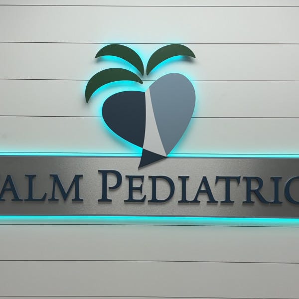 Back Lit LED Dimensional Logo