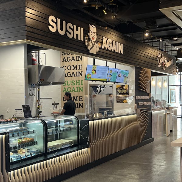 Sushi Again Indoor Sign