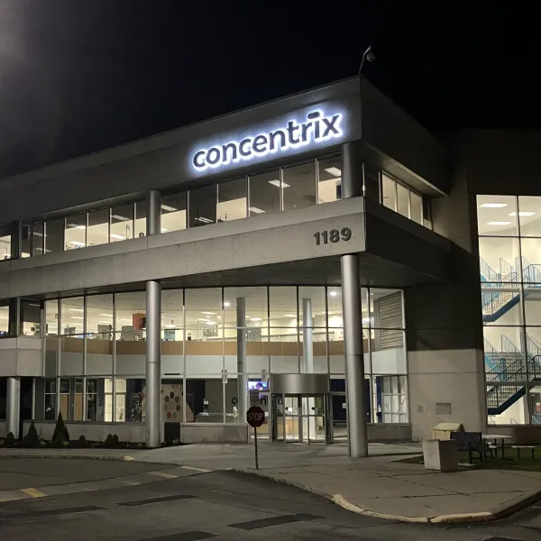 Halo Lit Channel Letters - Concentrix Oshawa, ON (4)