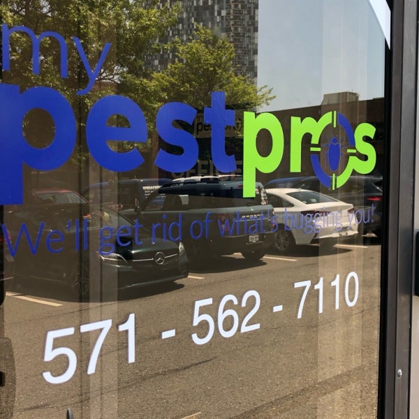 Transforming Storefronts: How Signarama Tysons Corner Revitalized My Pest Pros in Vienna, VA with Vibrant Vinyl Graphics