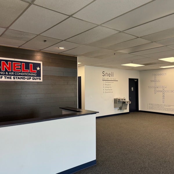 Bringing Sophistication to the Workplace: Signarama Tysons Corner’s Vinyl Graphics Transformation for Snell Heating and Air