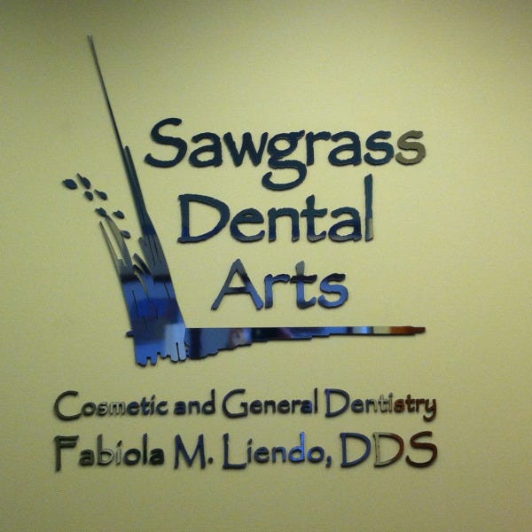 Dimensional Logo and Lettering Lobby Sign