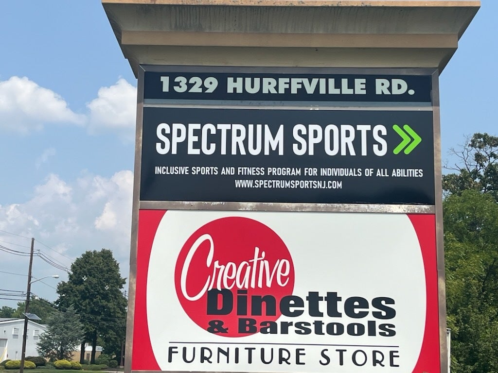Spectrum Sports lightbox face Deptford NJ