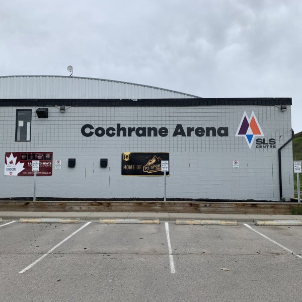 Cochrane Arena Exterior Signage