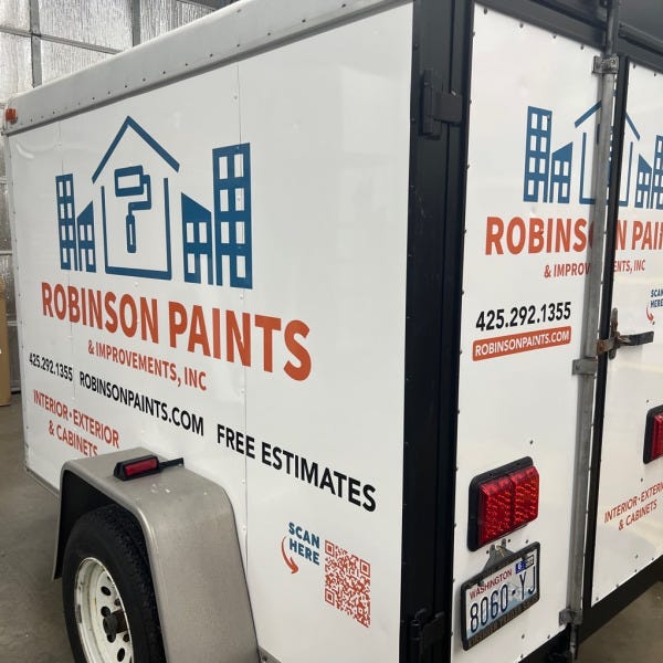 Custom Trailer Fleet Graphics - Redmond, WA