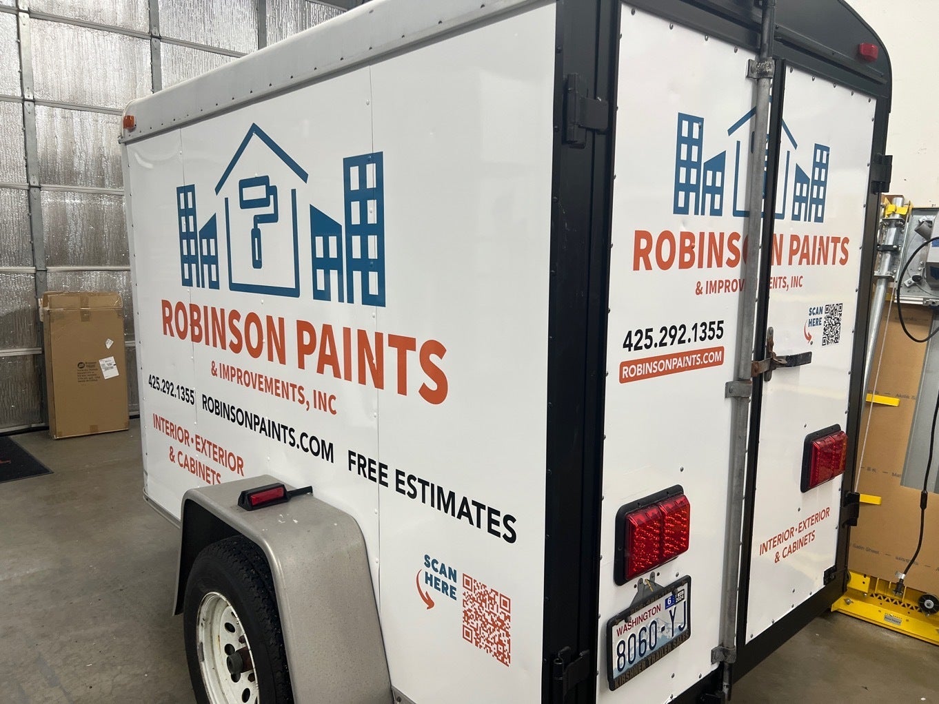 Custom Trailer Fleet Graphics - Redmond, WA