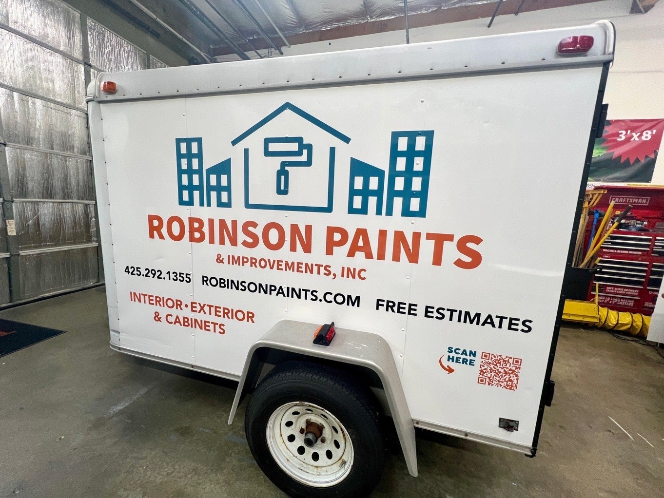 Custom Trailer Fleet Graphics - Redmond, WA