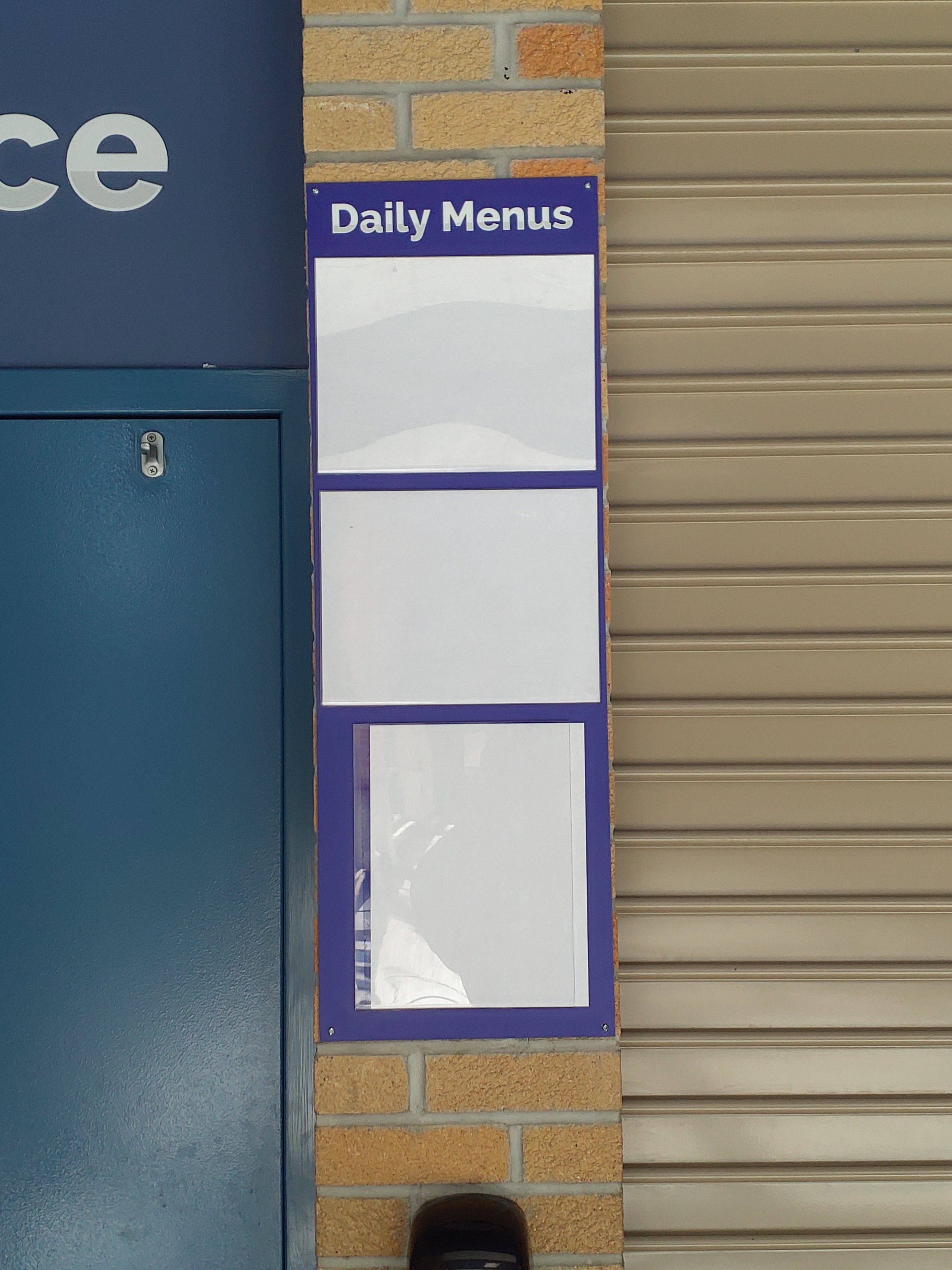 Signage Extravaganza in the Carman-Ainsworth School Kitchens