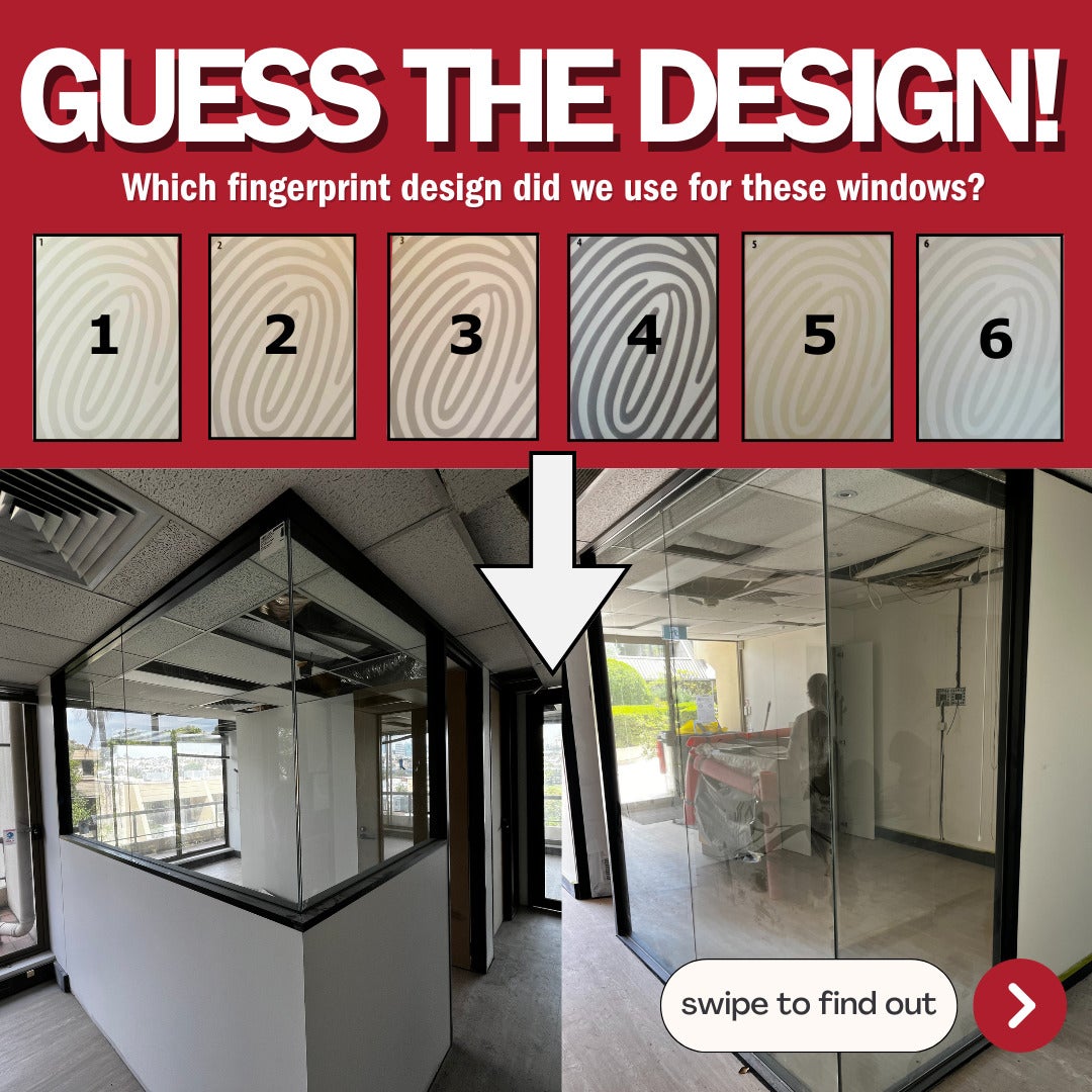Guess the Design | Window Graphics from Signarama North Sydney