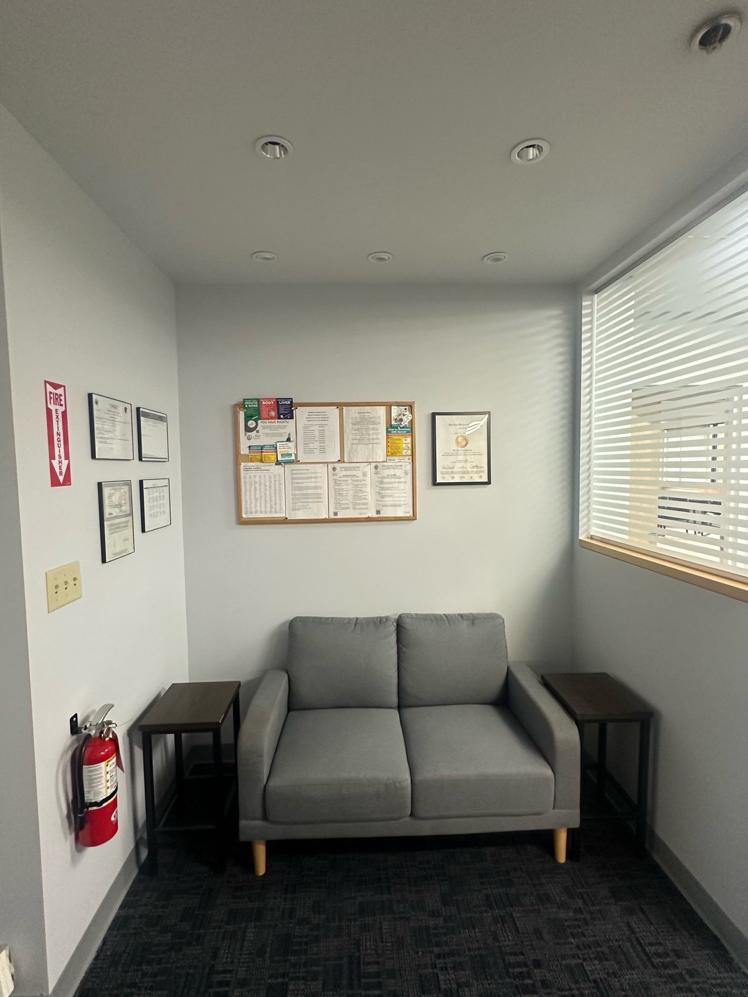 Waiting room make over