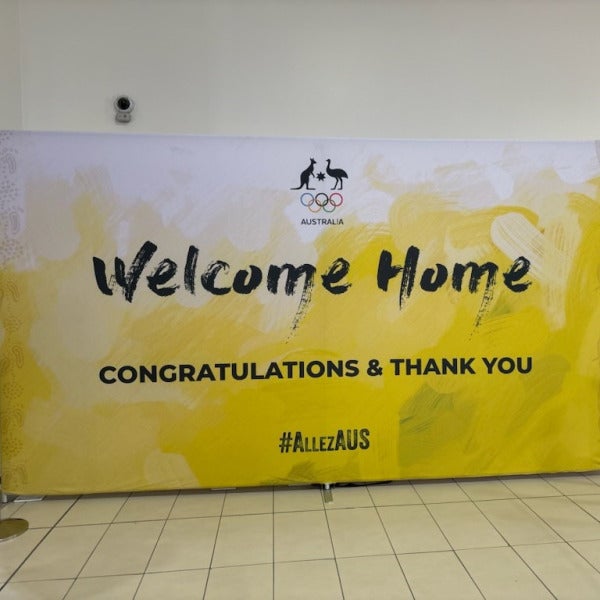 Welcome Back Stand alone Banner