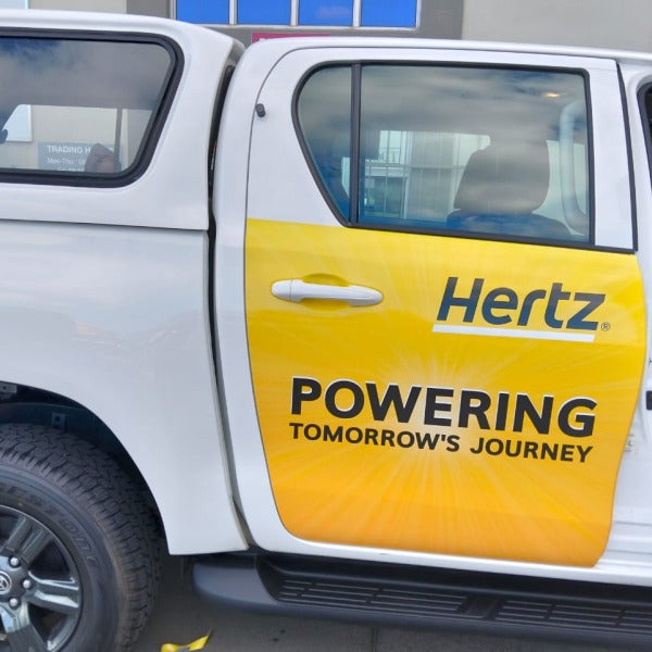 Vehicle Graphics for Hertz