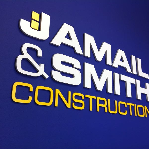Business Logo Wall Sign