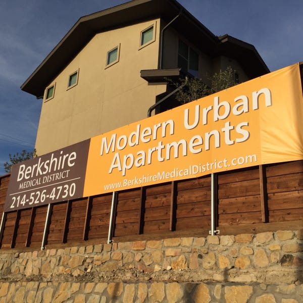 Next Day Apartment Banners