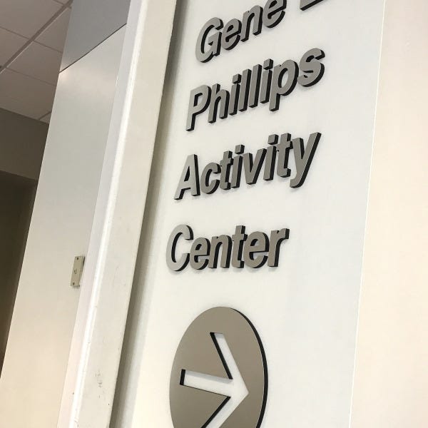 School Wayfinding Sign