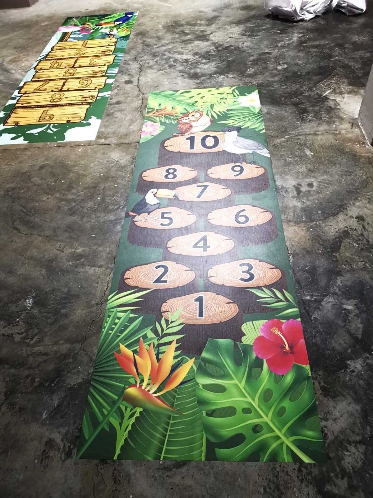 Transform Your floors into powerful messaging spaces