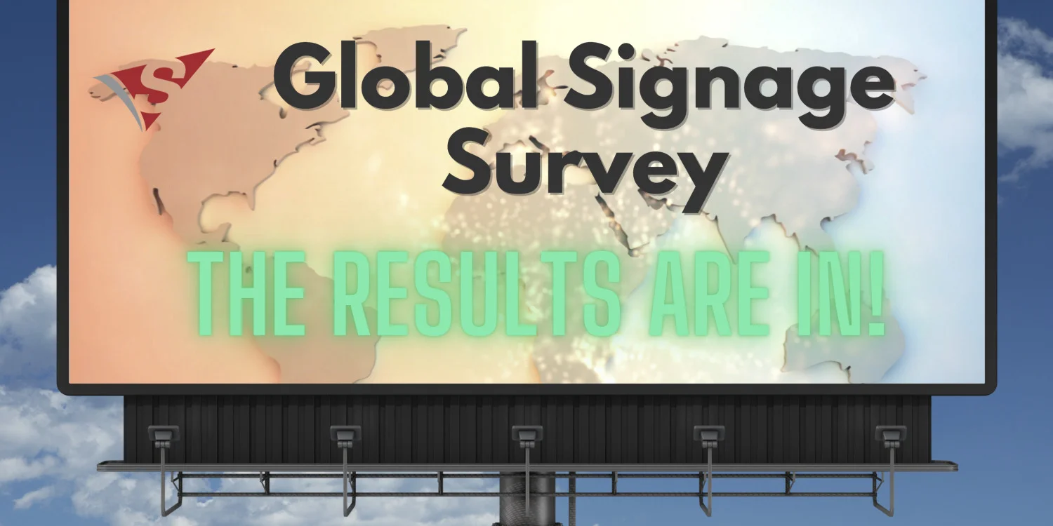 Signarama Conducts Global Signage Survey