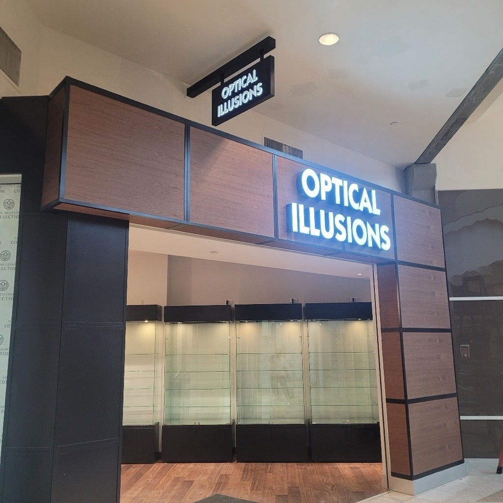 Custom Channel Letters Retail Storefront Sign - Bellevue Square, Bellevue, WA
