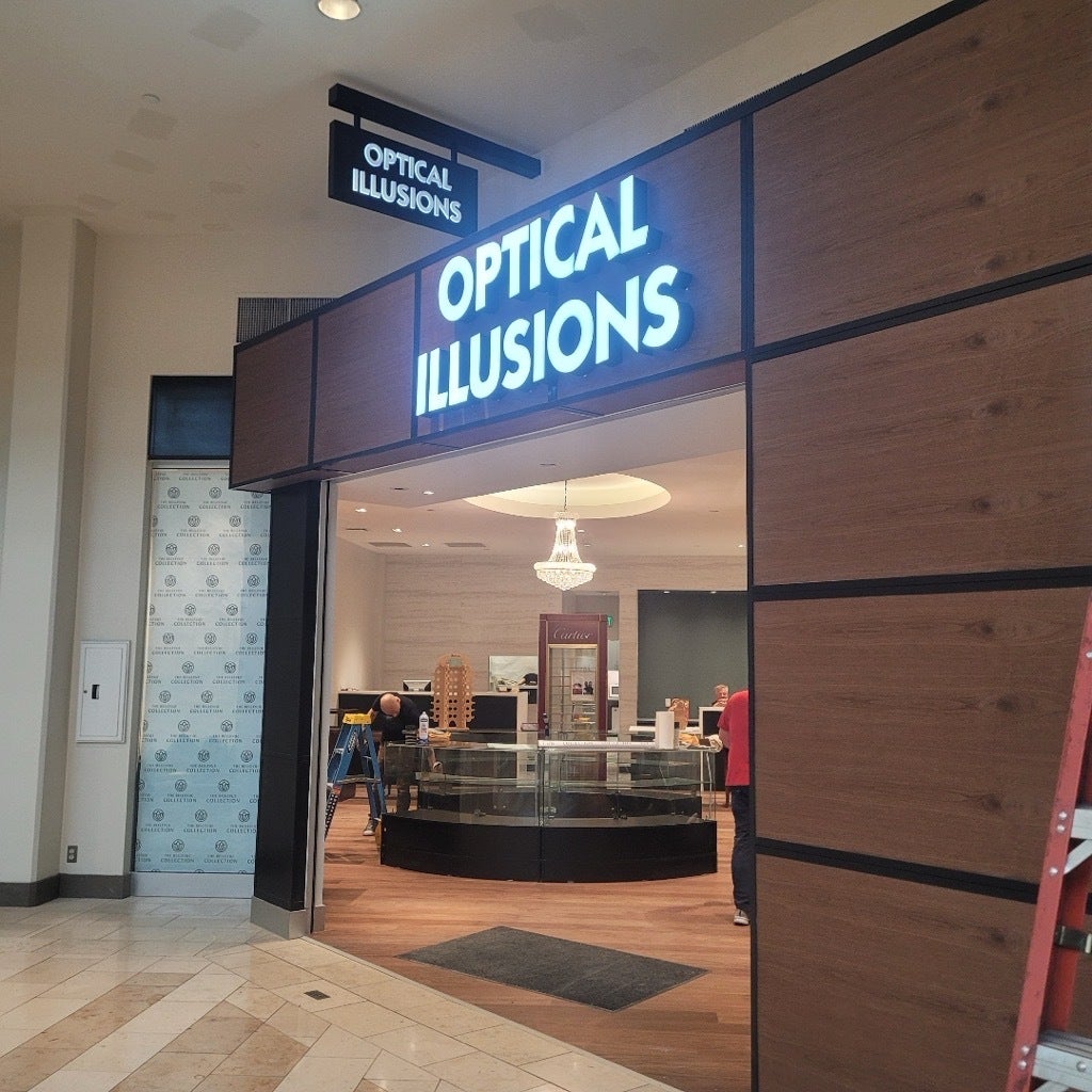 Custom Channel Letters Retail Storefront Sign - Bellevue Square, Bellevue, WA
