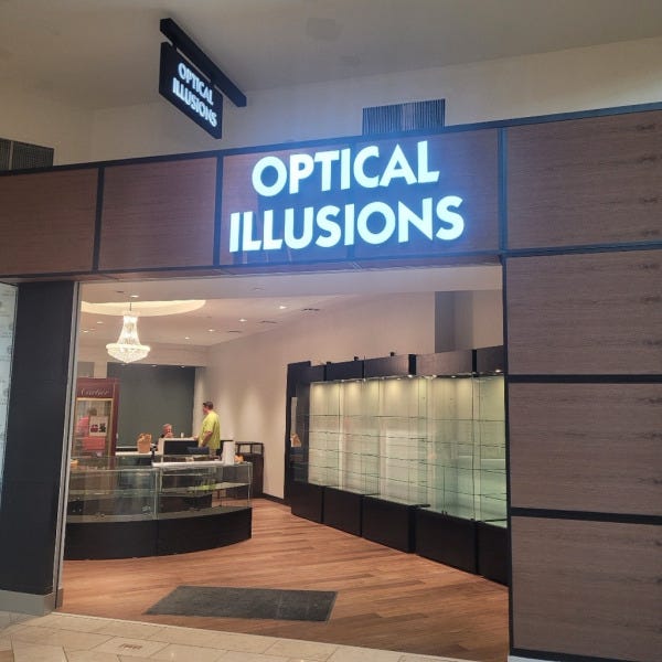 Custom Channel Letters Retail Storefront Sign - Bellevue Square, Bellevue, WA
