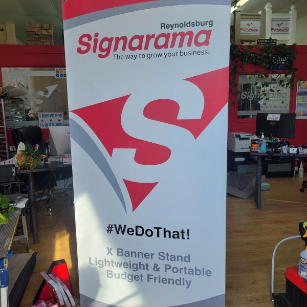 Quick, Lightweight, and Affordable X Frame Banners
