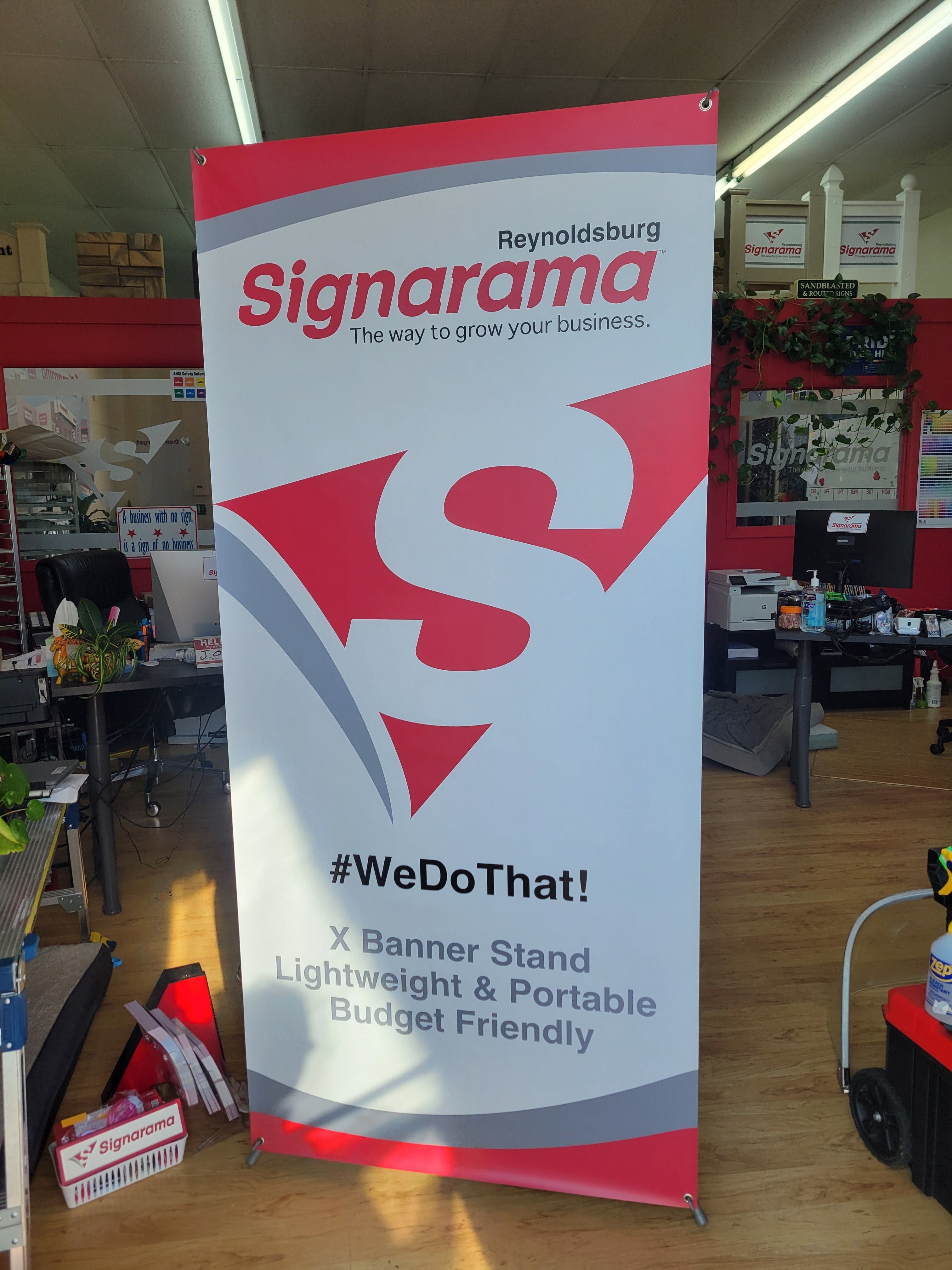 Quick, Lightweight, and Affordable X Frame Banners