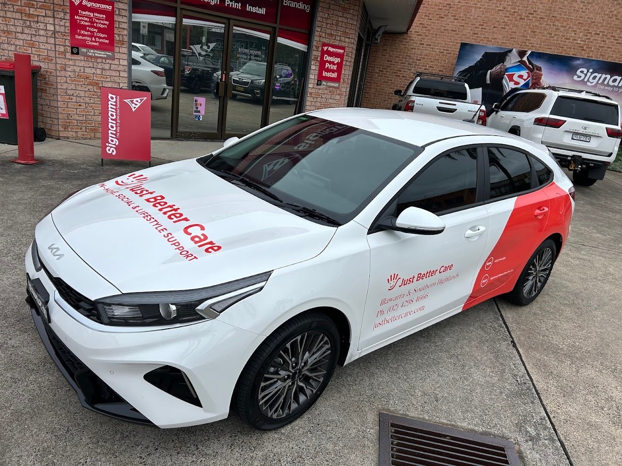 Vehicle Branding Wollongong and Shellharbour