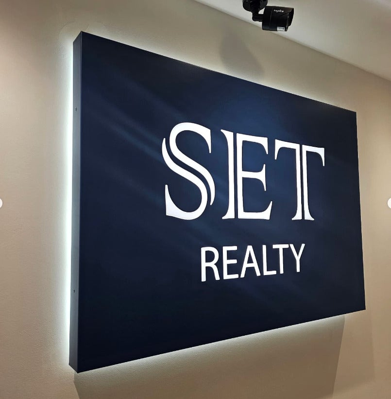 Light Boxes, ACP panel, and Window Lettering