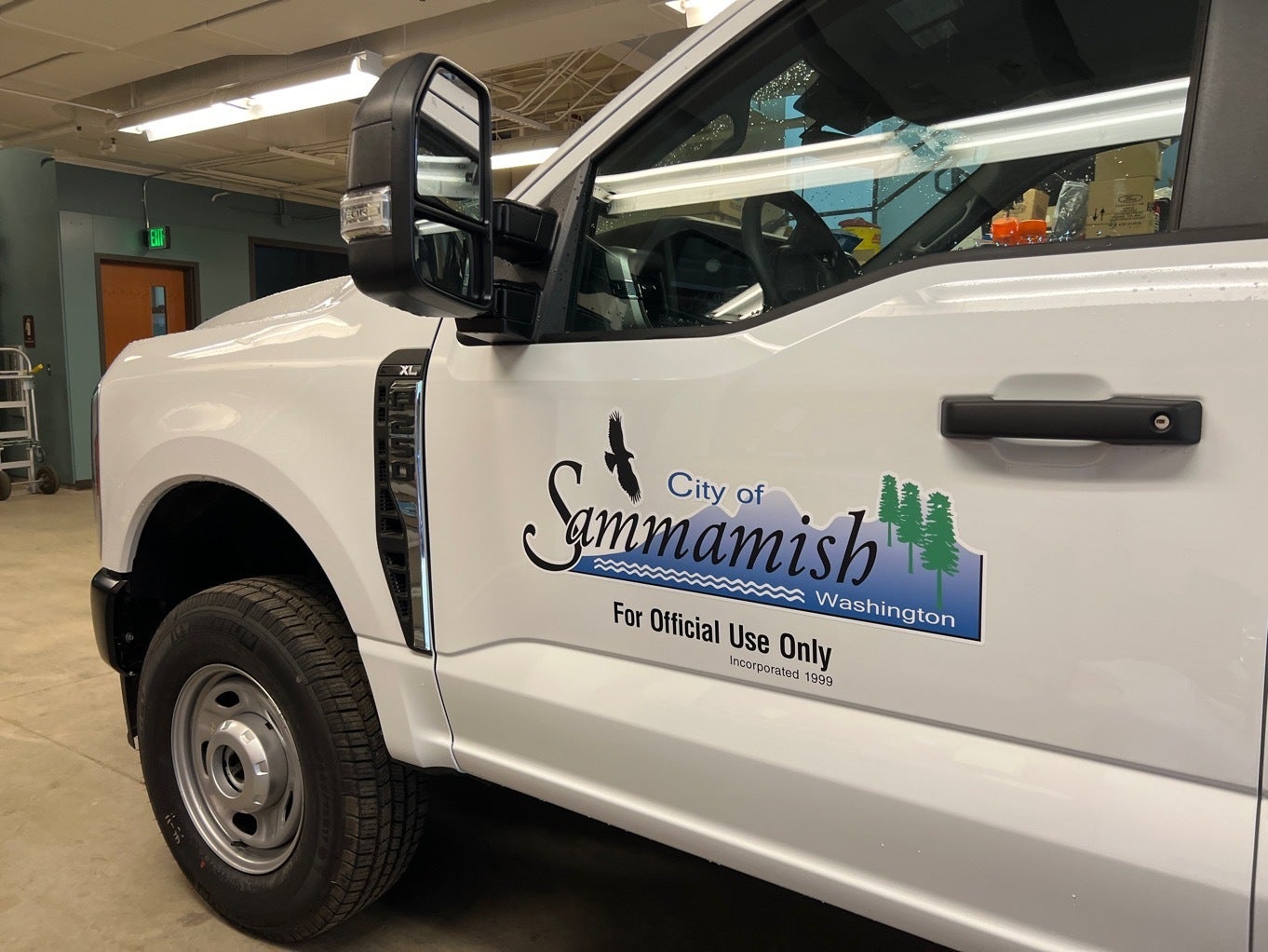 Custom Vehicle Decals for City of Sammamish Fleet Shows Community Presence