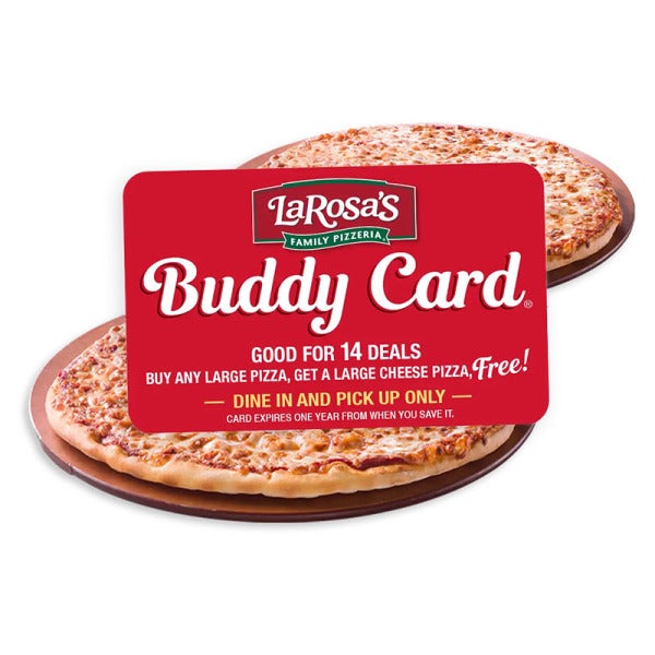 LaRosa's Pizzeria Revamps Buddy Card Program For Community Impact