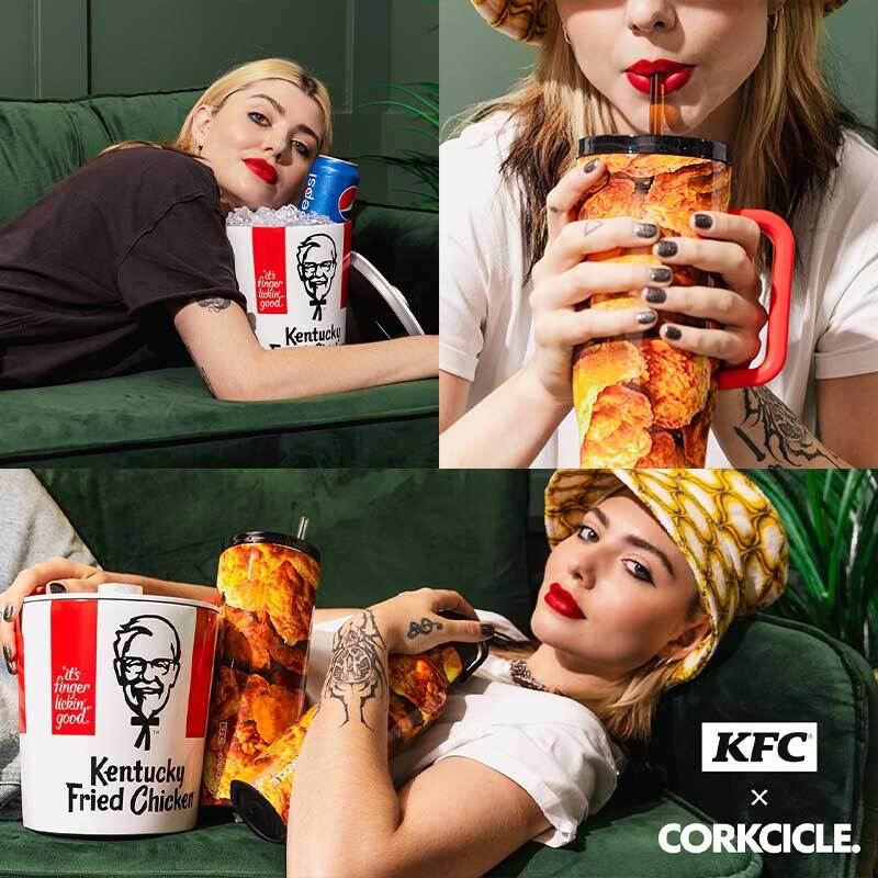 KFC x Corkcicle Collaboration: Hot Chicken Meets Cool Drinkware! KFC x Corkcicle Collaboration: Hot Chicken Meets Cool Drinkware!