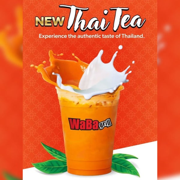 WaBa Grill Unveils Exotic Thai Tea: A Vibrant Symphony of Southeast Asian Flavors