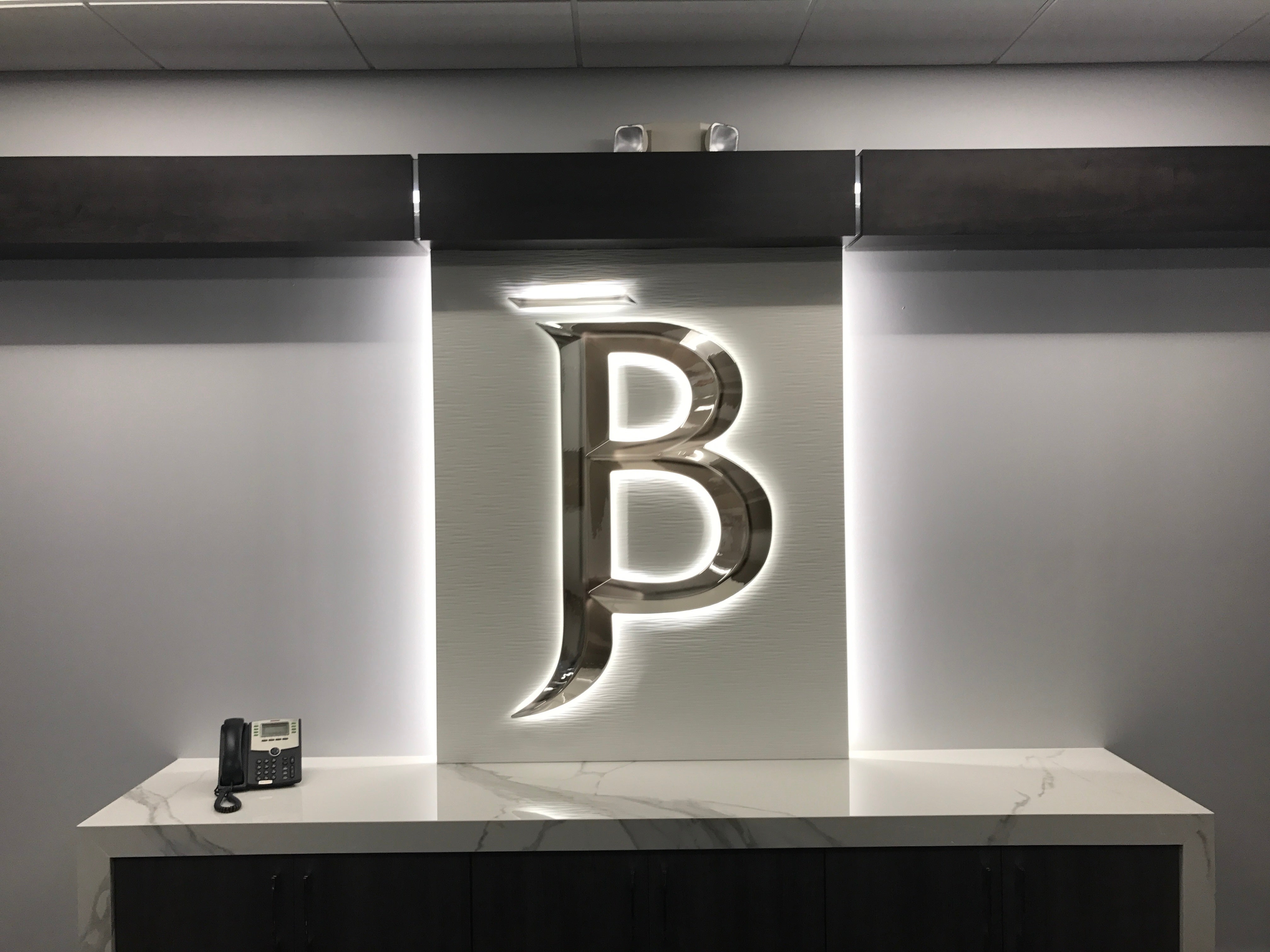 Sleek Interior Signage for a Law Office in Coral Springs, Florida!