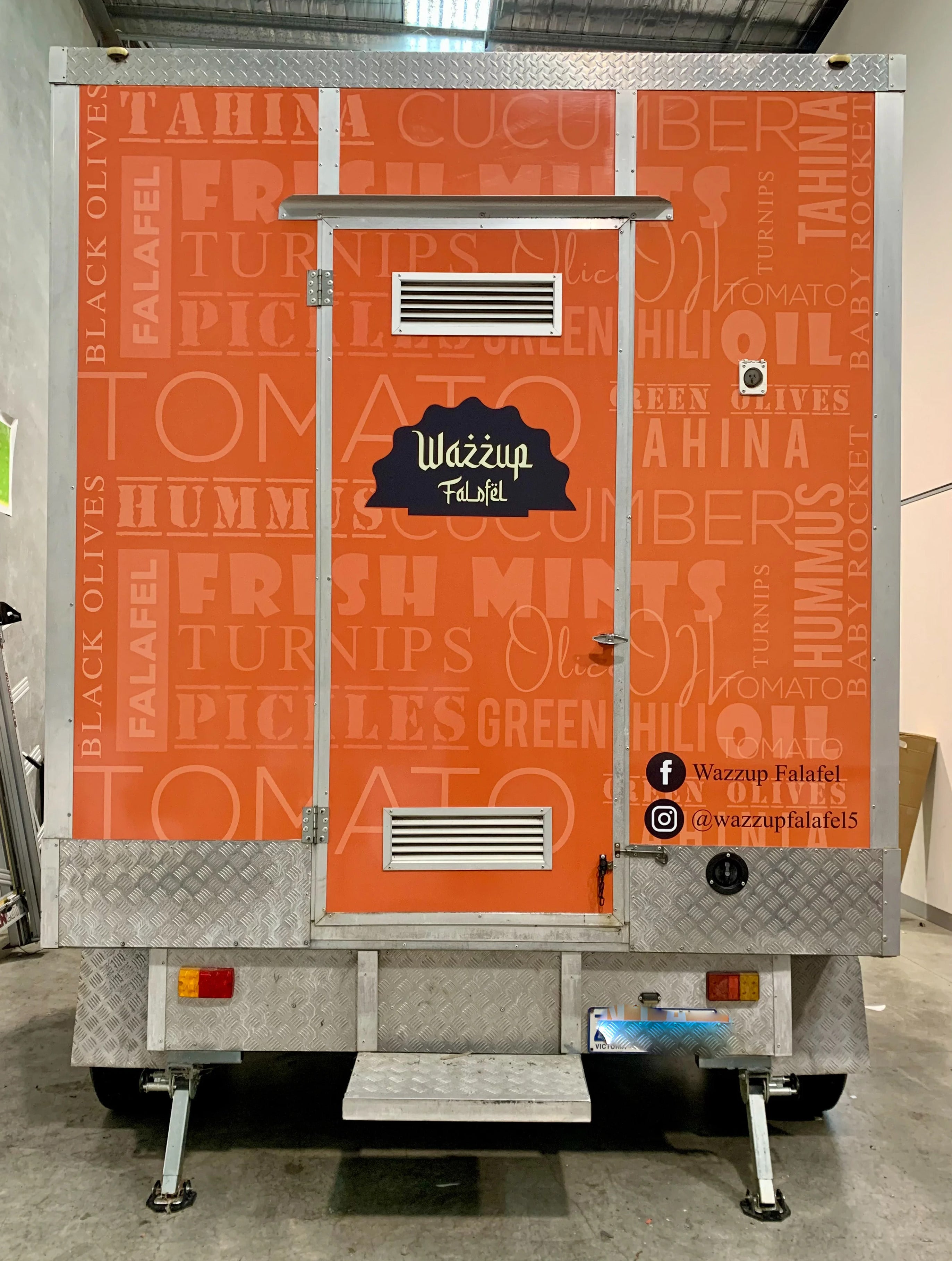 Food Trucks - Wazzup Falafel - Northcote VIC
