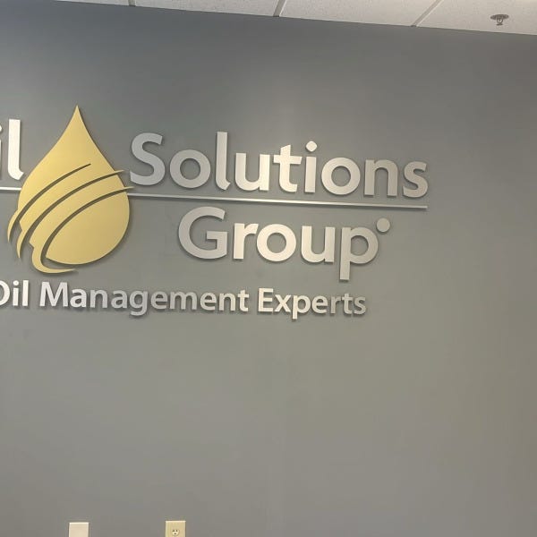 Oil Solutions Group office sign