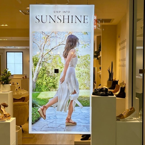 Dress Up Your Retail Windows - Illuminated SEG Graphics