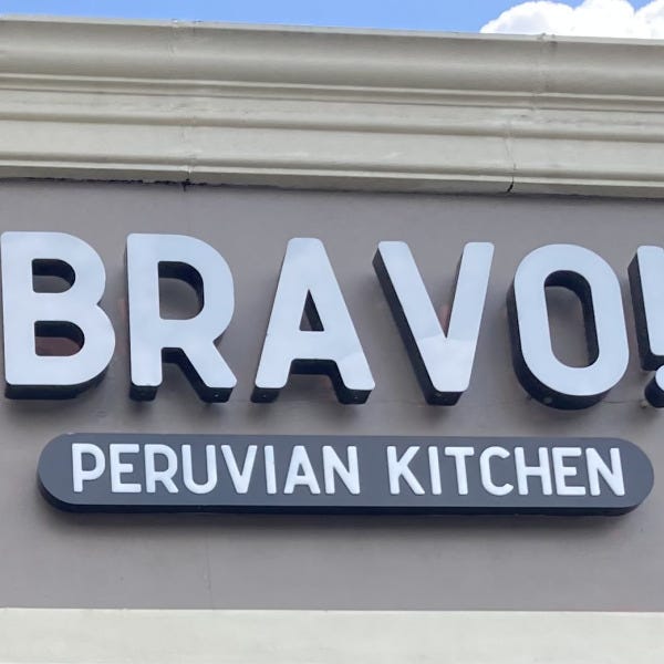 Bravo Restaurant Channel Letters Coral Springs, FL