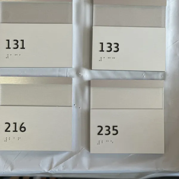 Braille Signs