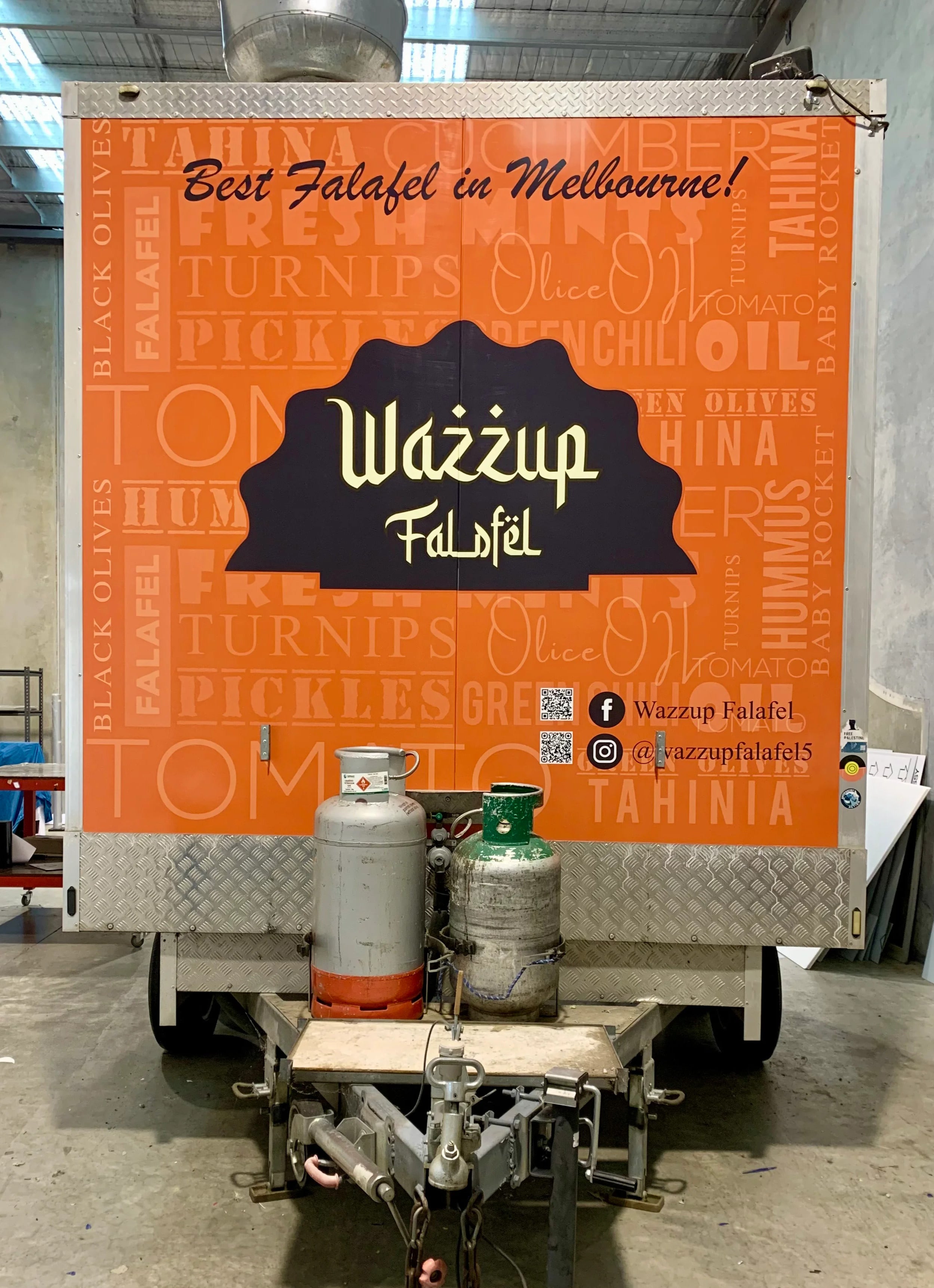 Food Trucks - Wazzup Falafel - Northcote VIC