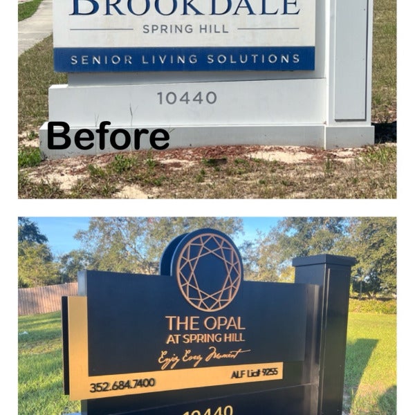 Monument Sign- Re-Branding-