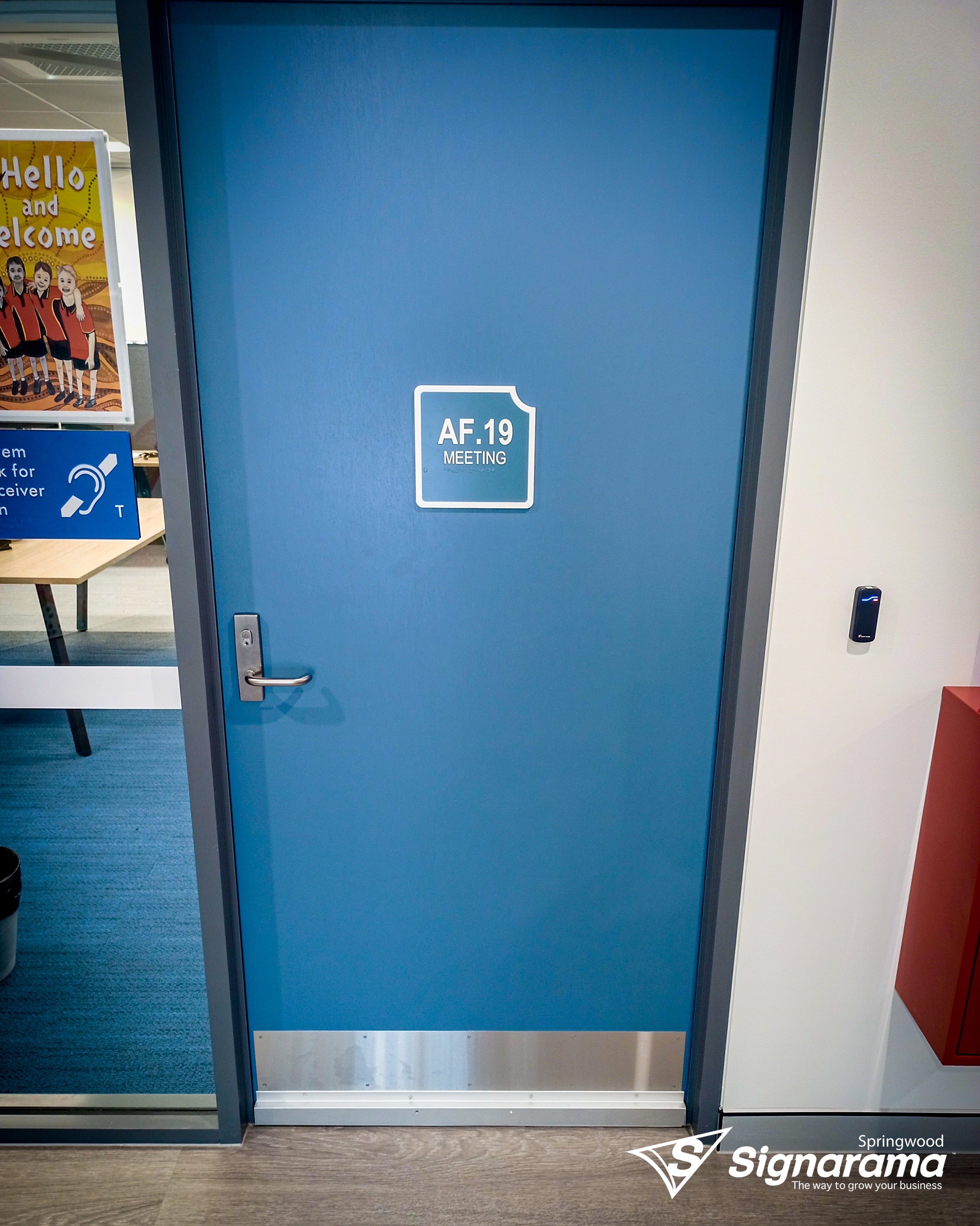 Bedford Braille Signage