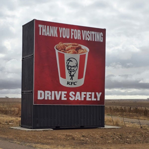 New signage done for KFC