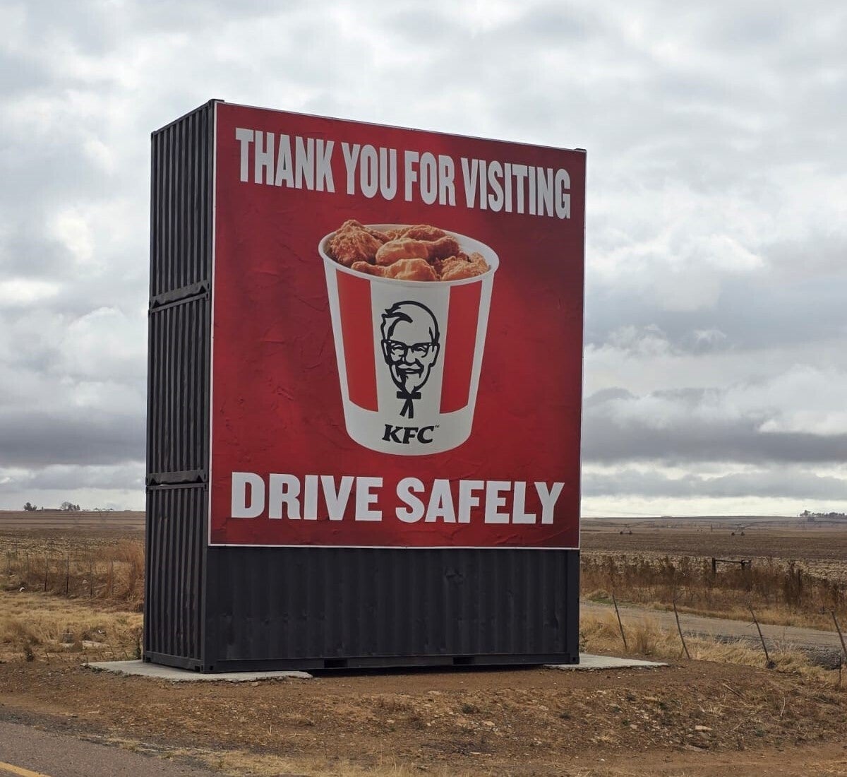 New signage done for KFC