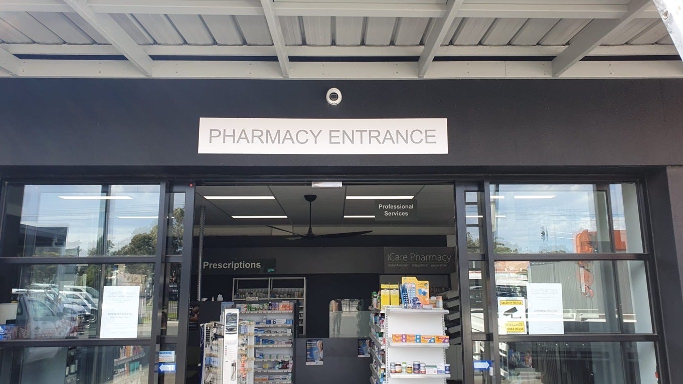 ICare Pharmacy's new Signage