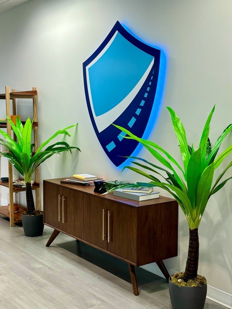 Reception Logo Sign