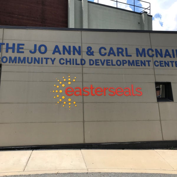 Custom Metal Dimensional Letters - Easter Seals in Falls Church, Virginia