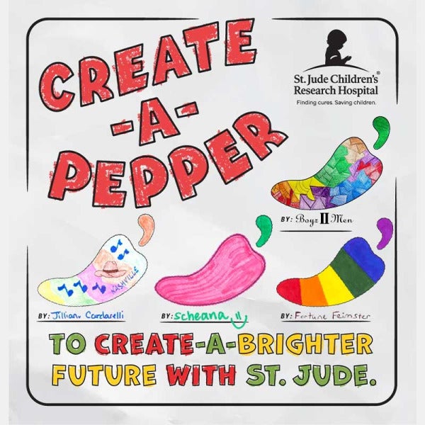 Chili's Grill & Bar Fires Up Fundraising Efforts for St. Jude Children's Research Hospital with Beloved Create-A-Pepper Program Chili's Grill & Bar Fires Up Fundraising Efforts for St. Jude Children's Research Hospital with Beloved Create-A-Pepper Program