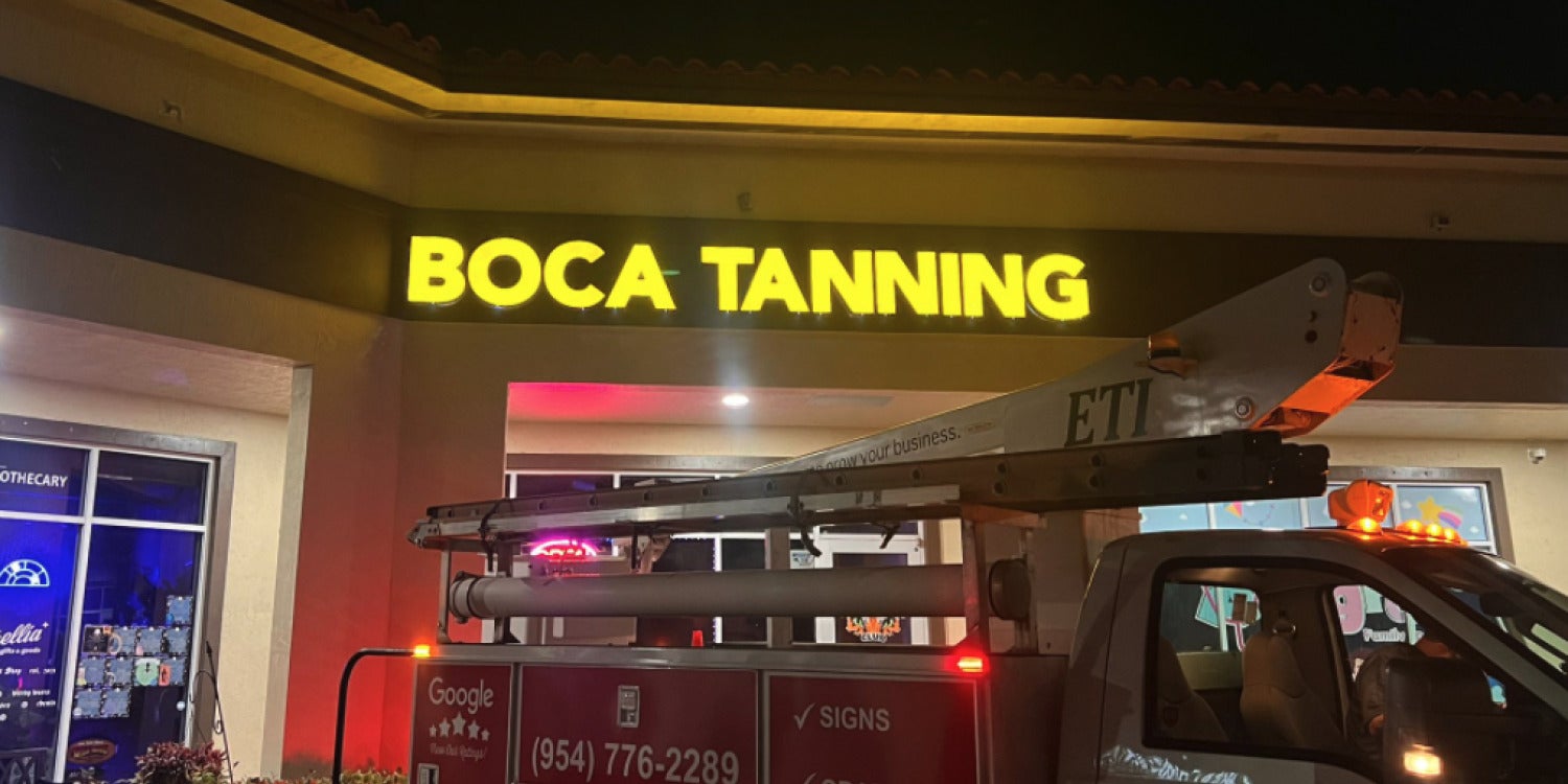 3D LED & Lighted Letter Signs
