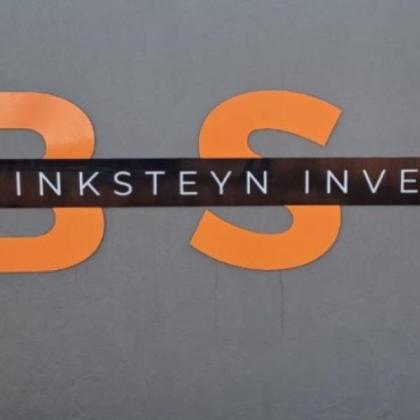 BrinkSteyn Investments wall sign