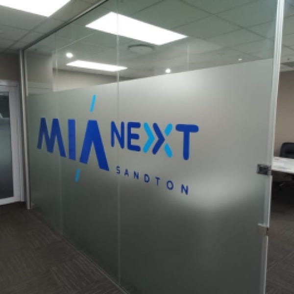 Mia Next Sandton Vinyl wall decal
